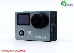 China Underwater 30M HDMI 4k Sports Action Camera K8 Wifi 1080P 120fps With Dual Display factory
