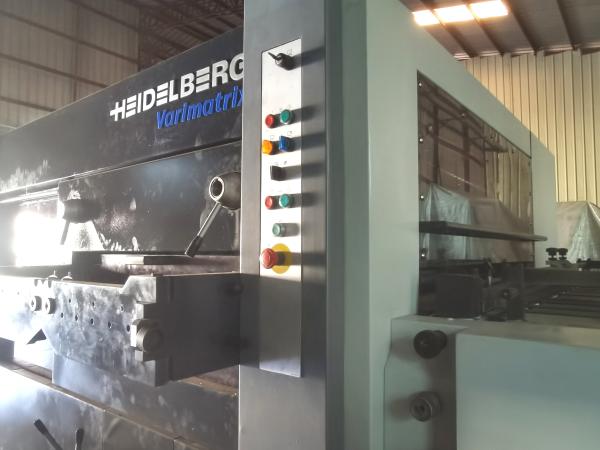 Heidelberg Varimatrix CN 105CS Automatic Die Cutting and Stripping Machine,Years