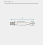 Jh-2148 Mini Cam Screw Cam Bolt Dowel 32mm Space-Saving Furniture Coupler For