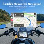 5Inch GRANDnavi Portable Navigation Device for Motorcycle Waterproof IPX6