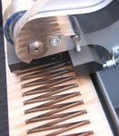 PU PVC Conveyor belt Manual Finger Punch Press Machine 900mm