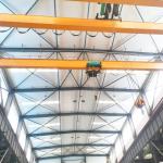 Workshop LDA 5 Ton Single Girder Eot Crane 380VAC Three Phase