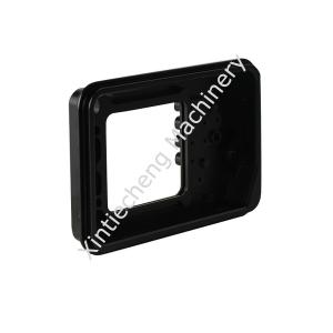 China Black Aluminum Alloy Instrument Panel Cover Plate CNC Machining factory