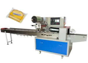 China Bread Bakery Biscuit Packing Machine 70 Bags Per Minute 40mm-160mm Bag Width factory