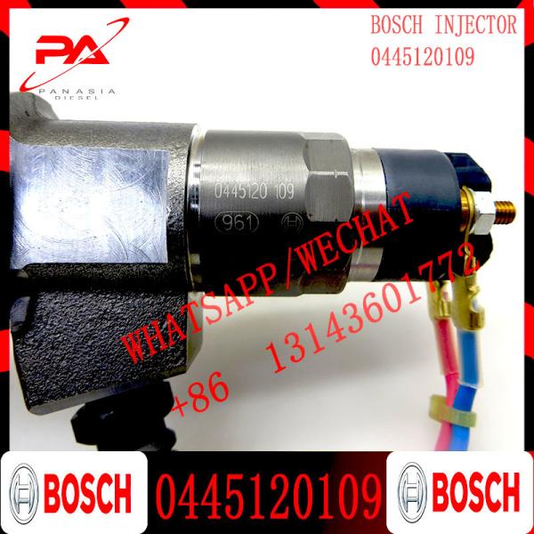 Genuine Diesel Common Rail Fuel Injector 0445120109, 0445120467, 107755-0380 for FUSO 6M70 ME358536, ME357728