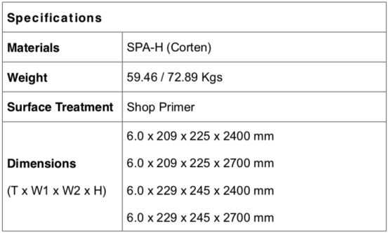 Container House Repair Materials Corner Posts and Corner Materials Container Parts & Accessories