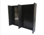 Real Estate Anodized Silver Black Building Aluminum Formwork Profiles