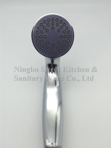 China ABS material single function chromed shower hand spray shower classic model factory