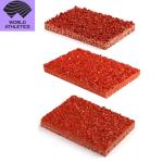 EPDM Rubber Athletic Track With Athletic Track Installation Anti UV Rubber Mulch