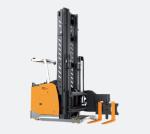 Three Way Fork Mode Automated Guided Vehicle Forklift Load 1500KG Narrow Lane