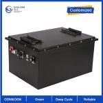 OEM ODM LiFePO4 lithium battery Metal Shell Industrial Lithium Battery 14S 60V