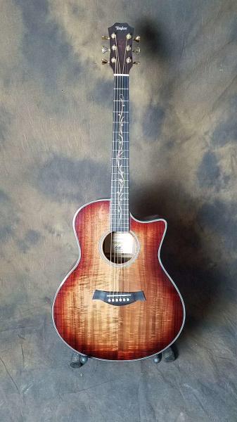 KOA body acoustic guitar Free Shipping Sunset finish KOA acoustic electric