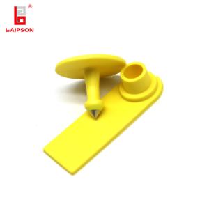 China LAIPSON TPU 55MM Small Sheep Goat Ear Tag Barcode For Goat Farm factory