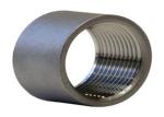 ASTM S32750 6000LB NPT Forged Pipe Fittings , Stainless Steel Coupling