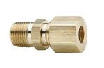 3/4" X 3/4" Compression Male Adapter , 0.75" ID Brass Compression Pipe Fittings