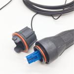 Base Station Duplex FTTA Armored Fiber Patch Cable with Fullaxs cover For