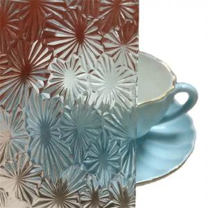 China Patterned Glass Technique Clear Moru Glass Decoration 2100X2440mm Size 3mm-12mm Thickness factory