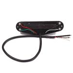 Hot Rail Twin Blade Guitar Single Coil Pickup Ceramic For TL Gibson Stratocaster