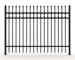 Tubular Steel Fence design, customized tubular fencing for sale