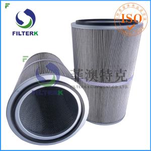 China Agricultural Fertilizers Large Air Filter , Washable Dust Filter Cartridge factory
