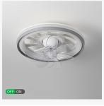 MODERN HOME MINIMALIST 360 DEGREE SHAKING HEAD STYLE CEILING FAN LIGHT