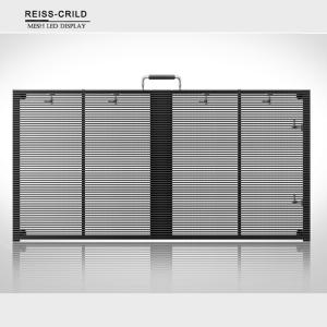China High Definition Outdoor LED Mesh Customized Dimension Stable Operation factory