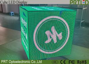 China P3.91 P4.81 Outdoor Magic Led Cubes Display Screen Sign Ceiling Video Wall Boxes for shop advertising factory