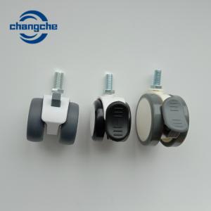 China Durable Equipment Swivel 75mm Castor Wheels For Hospital Bed factory