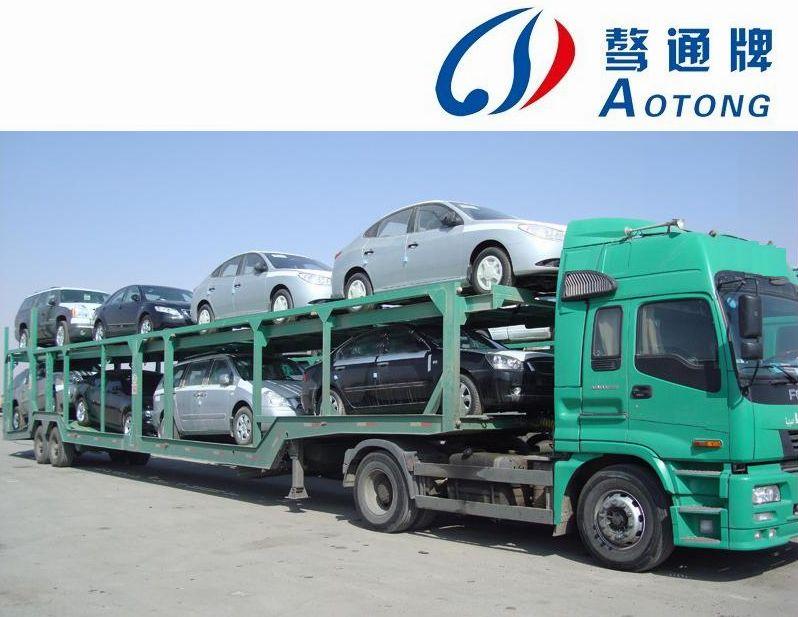 2 Axle 3 Axle 30Ton Load 6/8/10 Units Cars Transport Car Carrier Semi Hauler Trailer