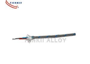 China Glass Fiber Insulated Thermocouple Cable T Type With 0.1mm Conductor on sale