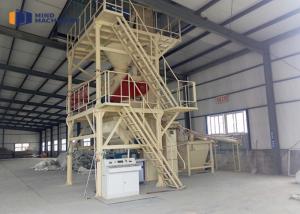China Semi Automatic Dry Mortar Production Line For Wall / Floor Tile Adhesive Mortar factory