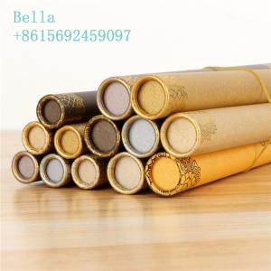 Cardboard Cylinder Paper Box Packaging Round / Customized Shape 350g