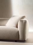 NEXTOP Hotel Room Fabric Leather 3 People Sofa Customised Luxury Hotel Furniture