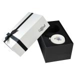 White Rigid Cardboard Gift Packaging Box Coffee Mug Gift Box With Foam Insert