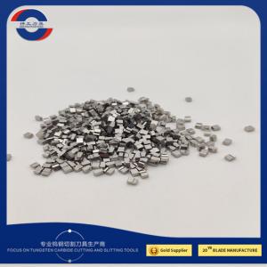 China YG6 YG8 Cemented Carbide Tool Tips Wood Cutting Tips factory