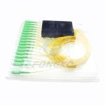 Ftth Outdoor 1x16 Fiber Optic Cassette Plc Splitter Distribution Box