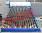 Low Pressurized Evacuated Tube Solar Hot Water Systems Economical Type
