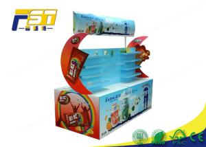 China Waterproof Corrugated Cardboard Pallet Display Glossy Surface For Retail Promotion factory
