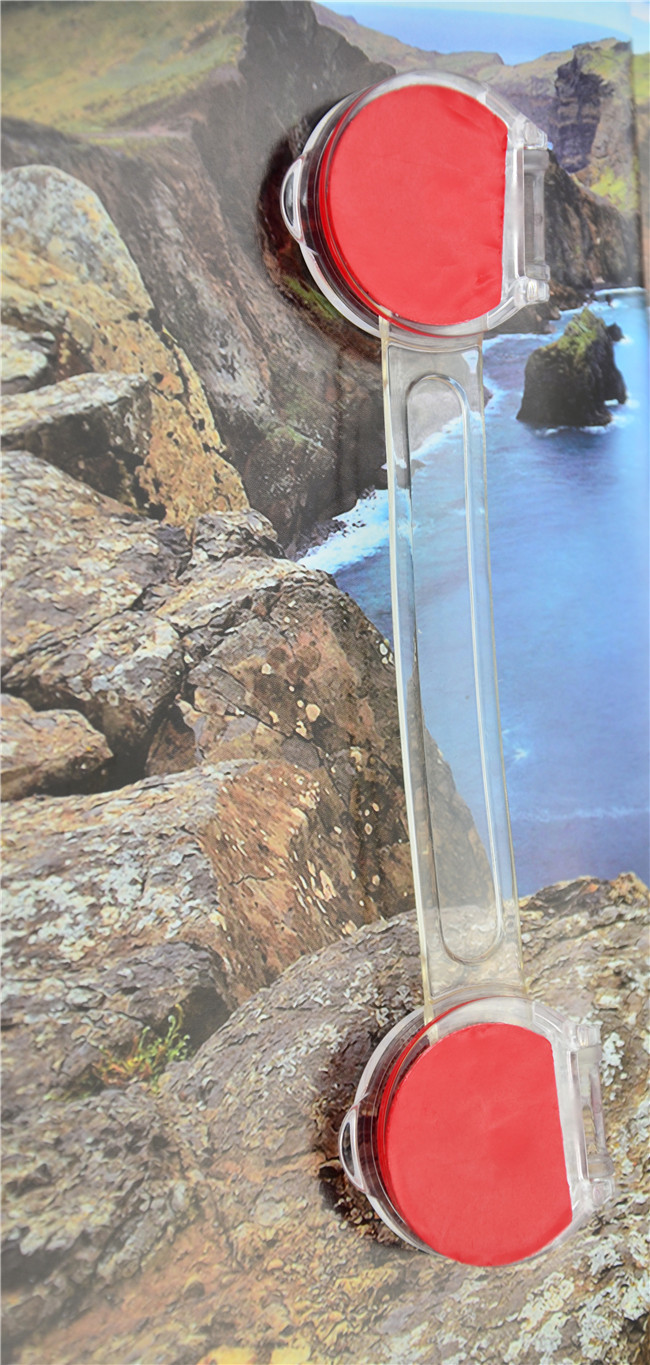 Transparent Strap Child Safety Cabinet Locks ABS PVC Material SGS Certificated