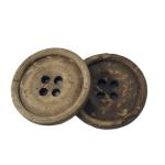 Coconut Natural Material Buttons 4 Hole Apply For Knitting And Jewelry Crafts