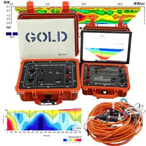 China Geophysical ERT Electrical Resistivity Tomography Equipment 2/3D Resistivity Imaging Meter Underground Water Detector factory