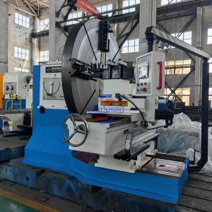 China Metal Turning Flange End Processing Big Head Lathe Machines on sale