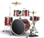 Quality Lacquered Series 6 drum set/drum kit OEM various color-D524Q-805