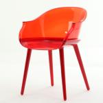 clear plastic Cyborg chair factory transparent plastic Cyborg chair exporter