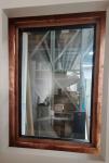 Painted Black Rf Shielded Windows Aluminium And Wooden Size 1200*900mm