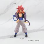 DBZ Blue Gogeta Zamasu Vegeta God SS Action Figure Doll Toy featuring Blue Hair