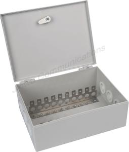 China ABS Material Indoor 100 Pair Distribution Box Back Mount Waterproof DB Box factory
