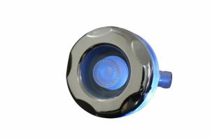China Clear Mini - Storm Directional 3 1/2&quot; Hot Tub Jets With 6 - Spoke Stainless Steel​ factory