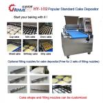 Macaron Walnut Tiramisu Cake Manufacturing Machine Batter Depositor