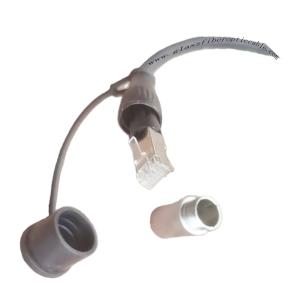 Fan to Fan Ethercon RJ45 Tactical Ethernet 4CH Audio Multicore Network Cable